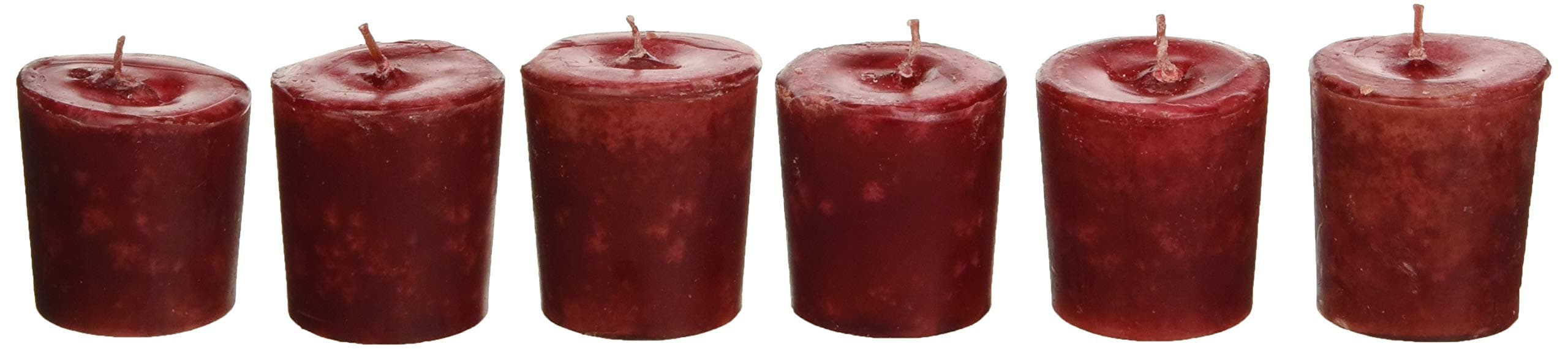 Aroma Naturals Votive Candles Essential Oil, Peace Ruby Holiday, 6 Count