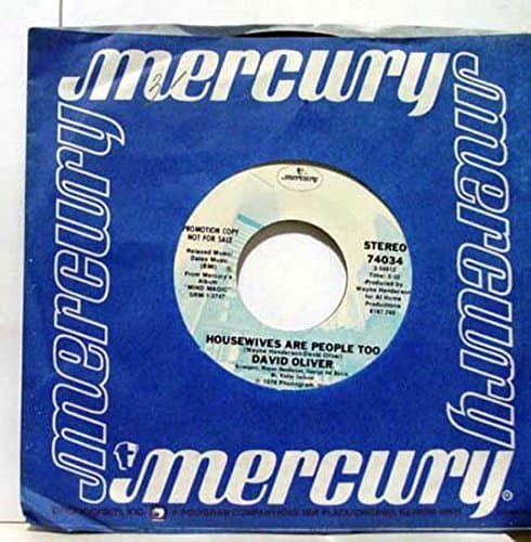 DAVID OLIVER HOUSEWIVES ARE PEOPLE TOO 45 rpm single