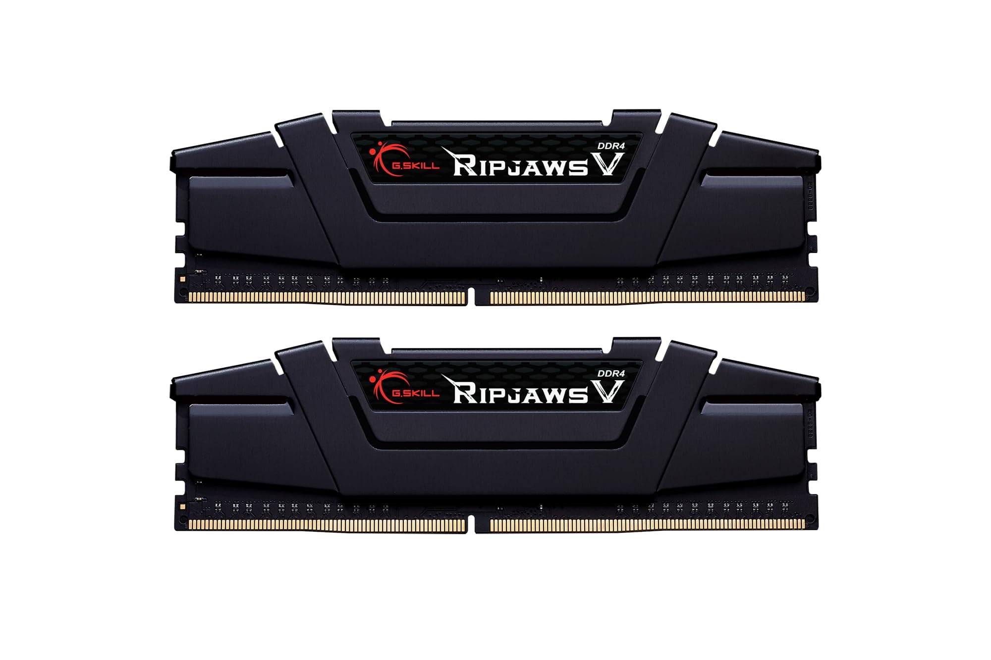 G.SKILL Ripjaws V Series (Intel XMP) DDR4 RAM 16GB (2x8GB) 3600MT/s CL18-22-22-42 1.35V Desktop Computer Memory UDIMM - Black (F4-3600C18D-16GVK)
