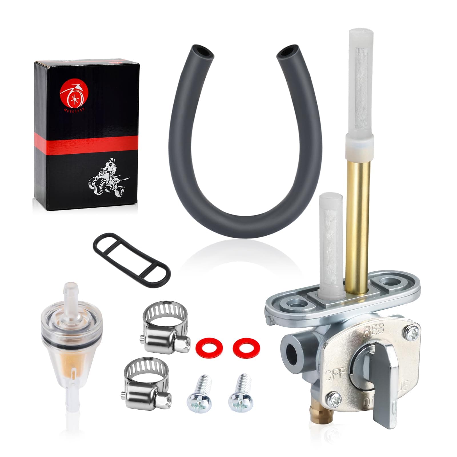 燃料バルブ ペットコックキット ヤマハ Big Bear 350 1987-1999 Kodiak 400 4WD 1993-1999 YZ125X 2020-2022 YZ250X 2016-2022