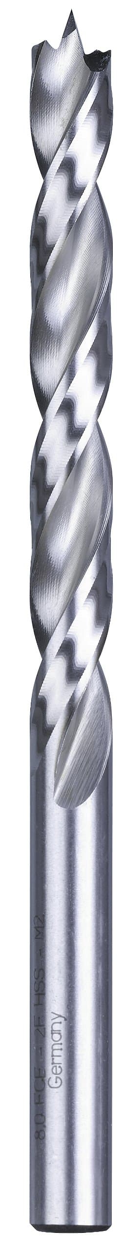 kwbHardwood Drill Ø 5 Mm with Long tool Life, Clean Drill Holes, Twin-Land Flute Design and High Precision