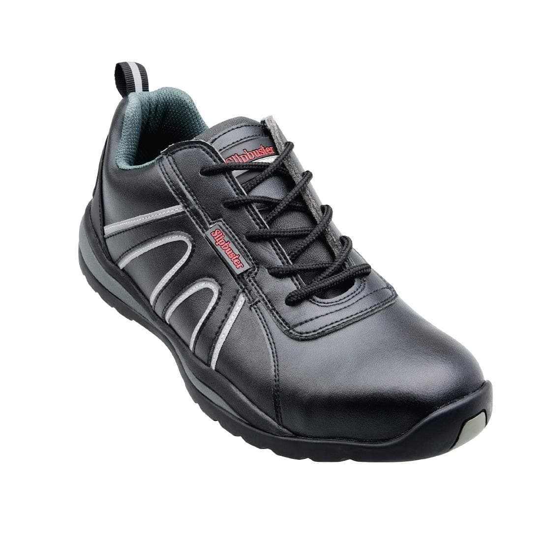 Slipbuster Safety Trainer Black - UK 6 EU 39