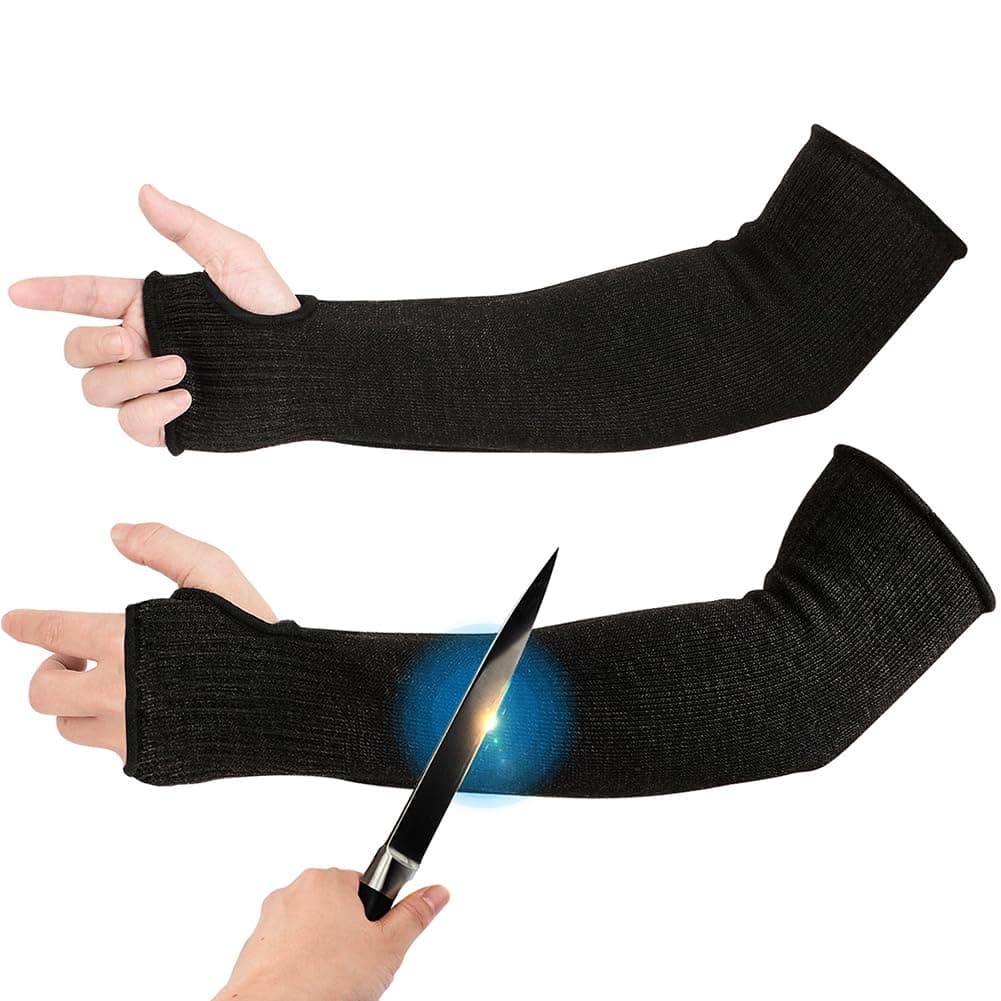 lovyoCoCo Arm Sleeves Arm Protectors Cut Heat Burn Resistant Sleeve,Anti Abrasion for Thin Skin and Bruising Garden Kitchen Farm