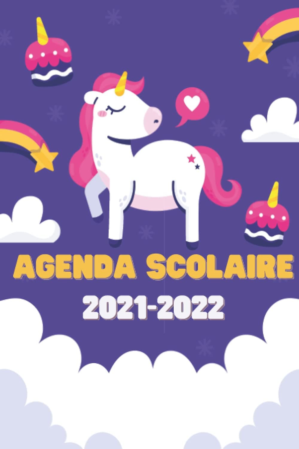 Agenda scolaire 2021-2022: De Septembre 2021 à Juillet 2022 | Étudiant(e) Pour Collège Lycée École Primaire | pour une année réussie