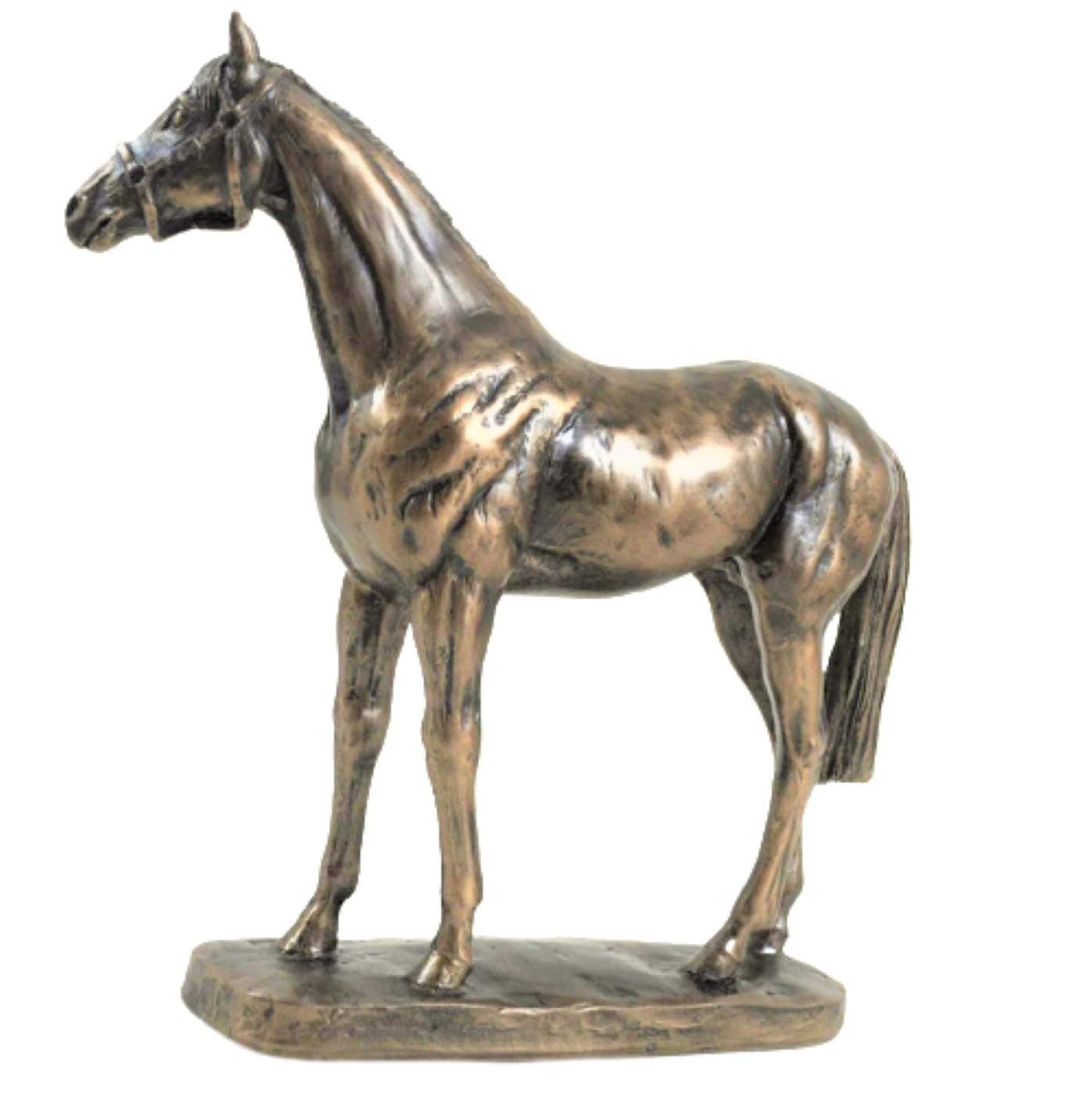 6102 Cold Cast Bronze Patina Horse Study 'Epsom Dandy' from Sculpture by David Geenty