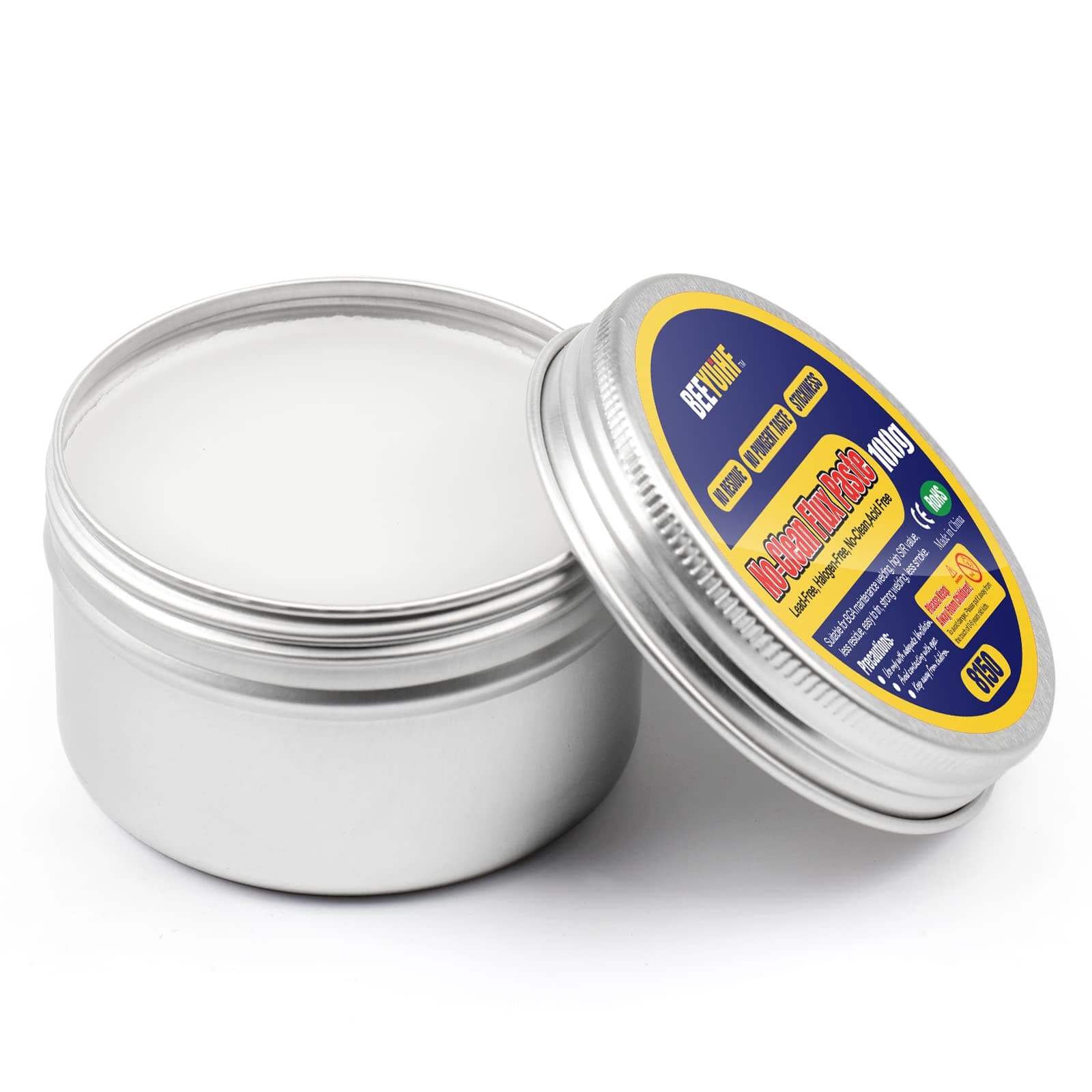 3.52oz/100g Soldering Flux, No clean Solder Flux Paste, Flux for Soldering, SMD Solder Flux for electronics PCB SMD BGA LED Repair, Soldering Product #8150