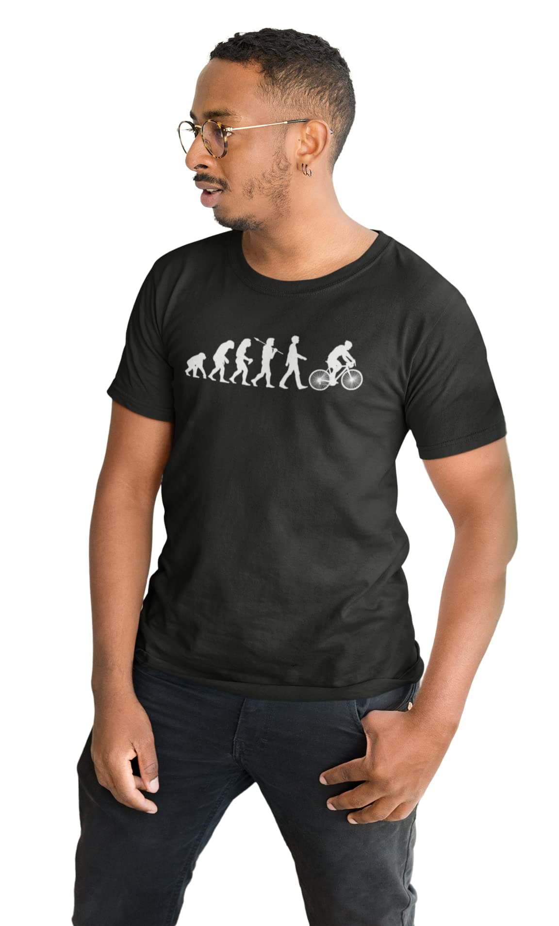 Mens Evolution of Cycling T Shirt