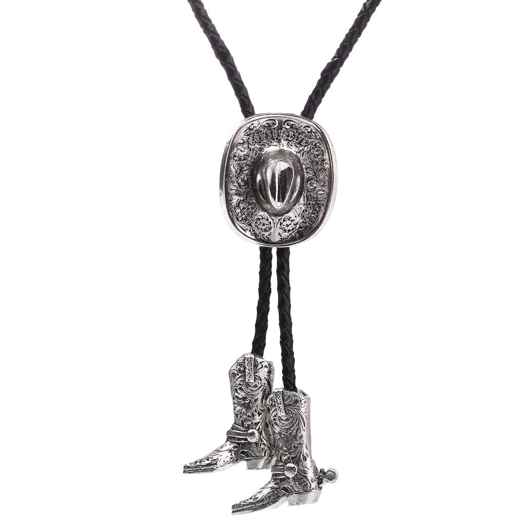 Cowboy bolo tie