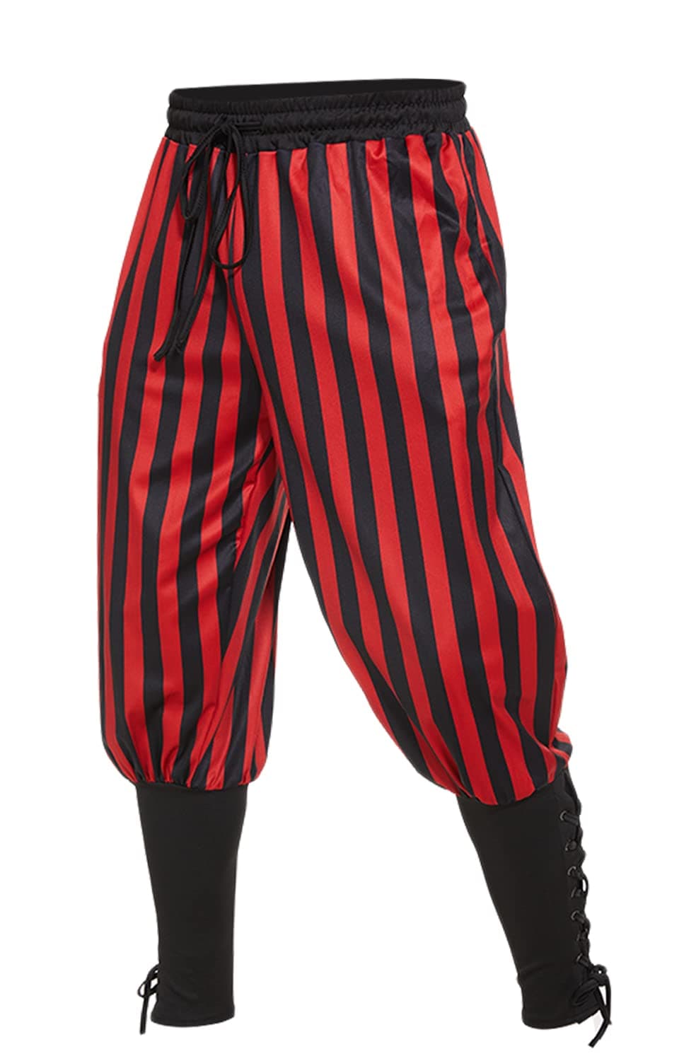 Men's Ankle Banded Pants Medieval Viking Navigator Pirate Costume Trousers Renaissance Gothic Pants