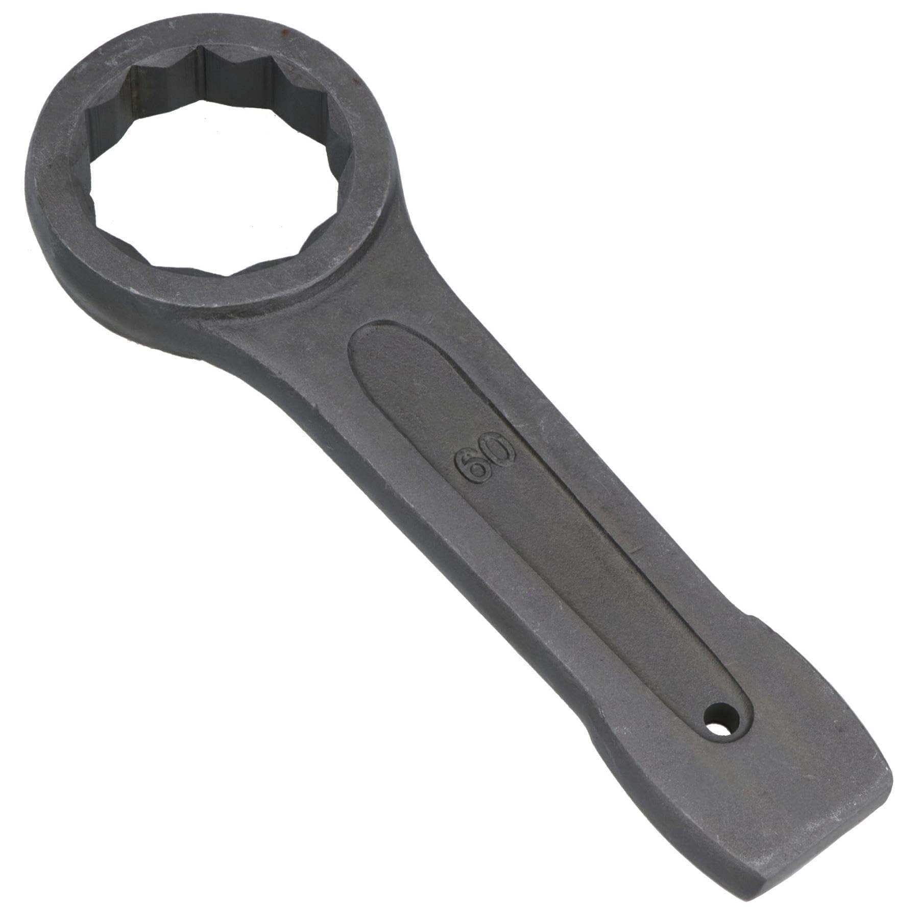 60mm Slogging Box End Striking Ring Wrench Spanner Bi-Hex 12 Sided Metric