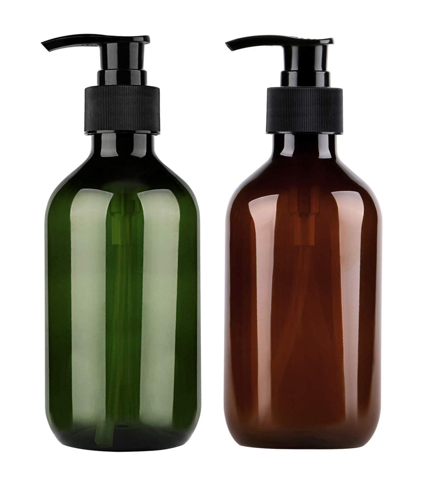 SYOSI 2PCS 500ml/17oz Hand Gel Dispenser Refillable Hand Sanitizer Bottles Empty Shampoo Bottles Versatile Pump Bottle Drip-free Lotion Container Hand Soap Dispenser