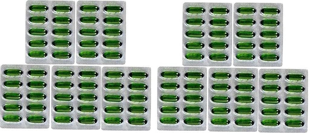 Merck Evion 400 MG Vitamin E Capsule for Face, Hair, Pimple, Glowing Skin, Dark Circles, Skin Whitening & Control Hair Loss - 100 Capsules