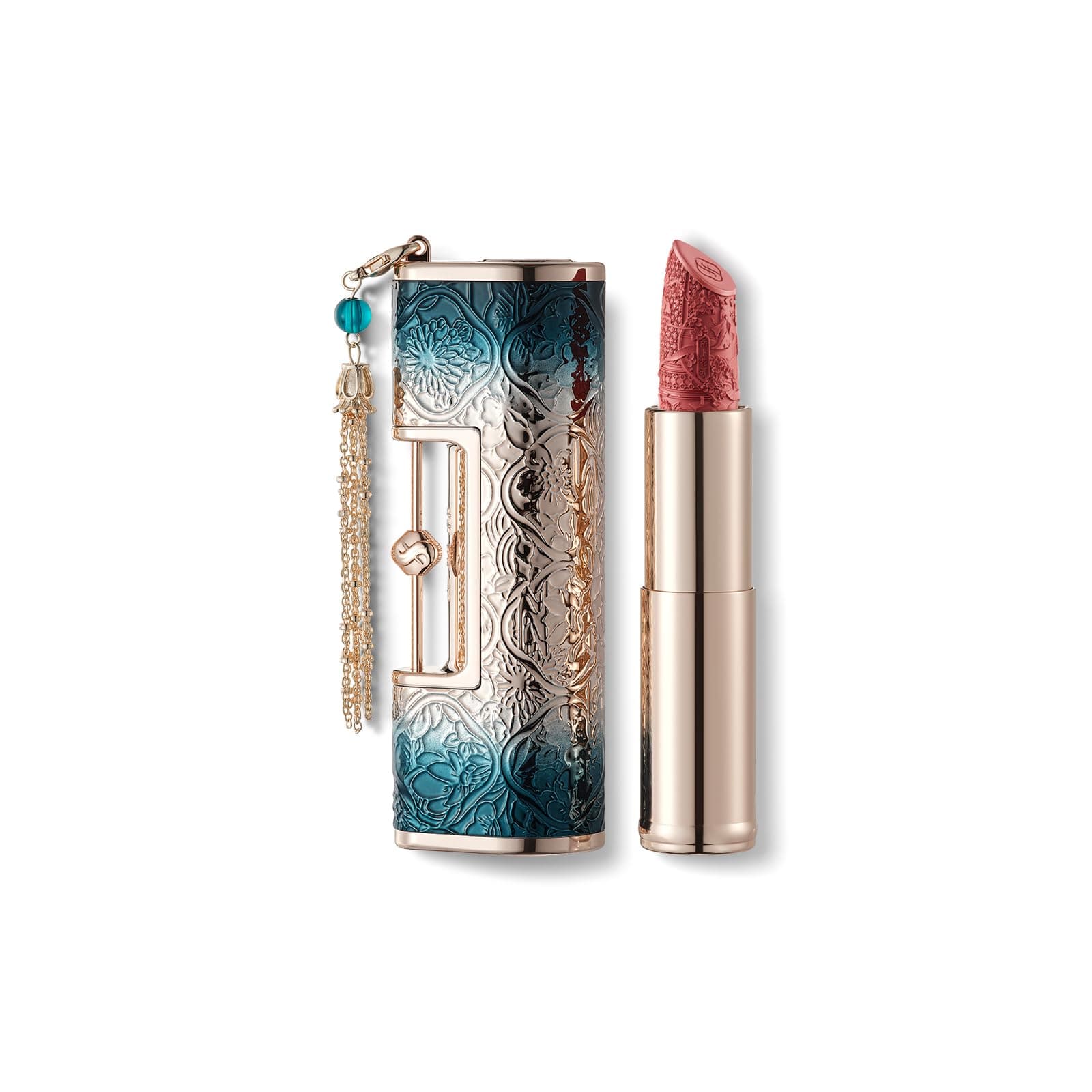Blooming Rouge Love Lock Lipstick Long-Lasting Sculpting Lipstick Misty Matte Finish Lightweight Nourishing for Everyday Use (M1311 My One and Only)