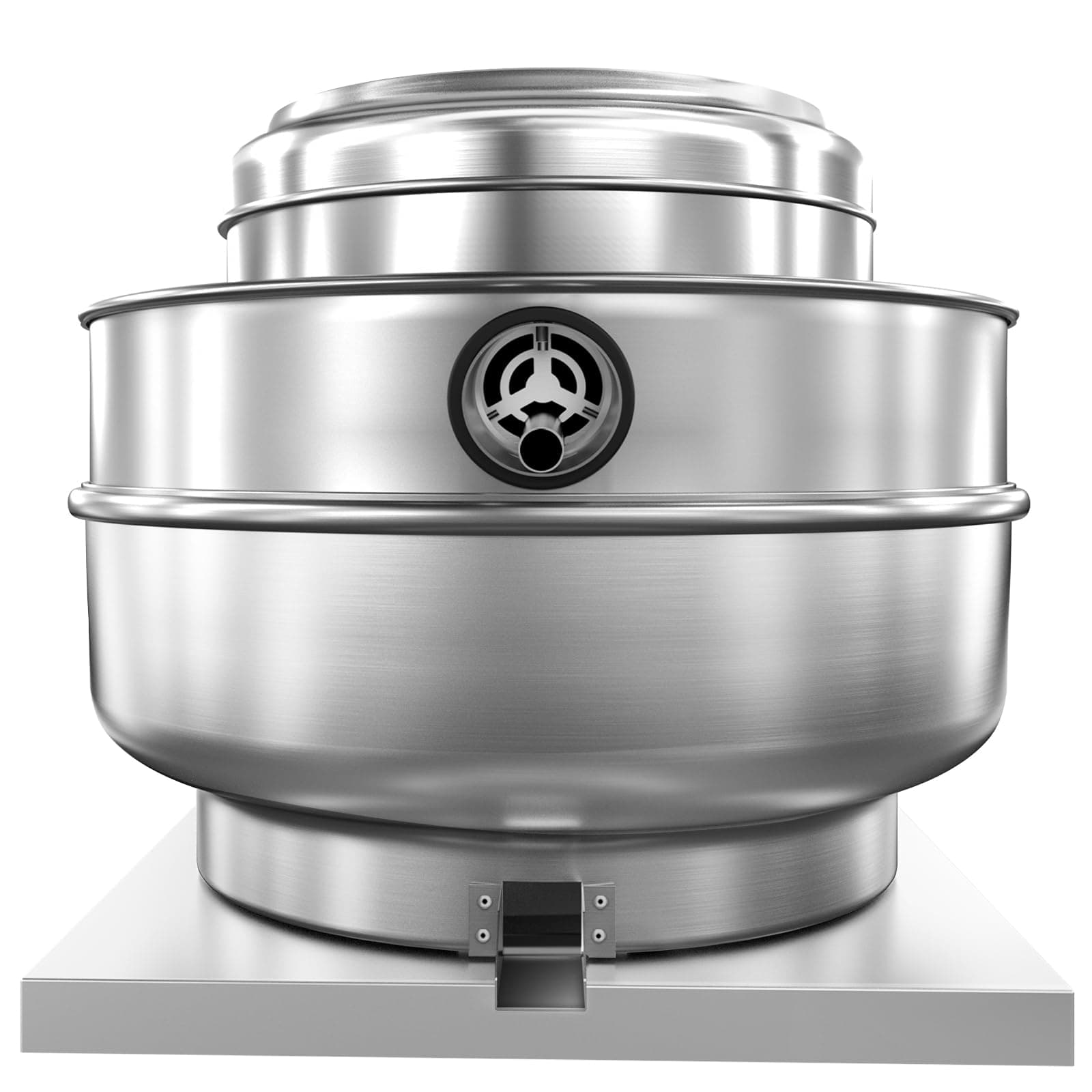 Restaurant Hood Grease Rated Exhaust Fan-Direct Drive Centrifugal Upblast Exhaust Fan 1.5HP 110 Volt Single Phase Motor 5000 CFM