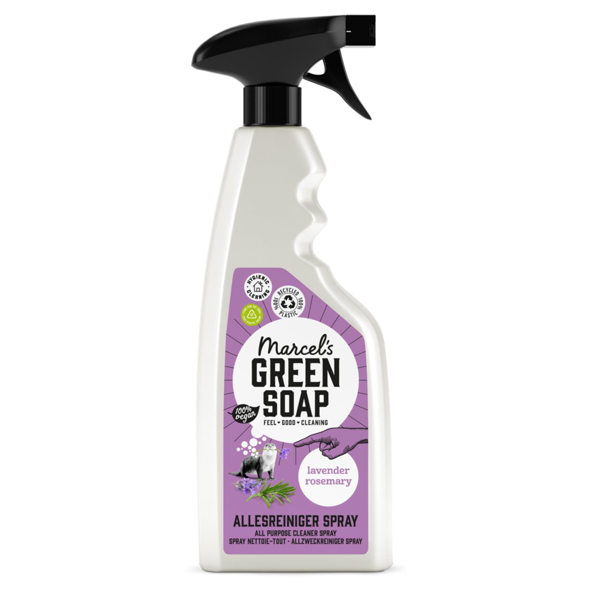 Marcel's Green Soap - All-Purpose Spray Lavender & Rosemary - Cleaning Spray - Eco friendly - Vegan - 99% Biodegradable - 500 ML