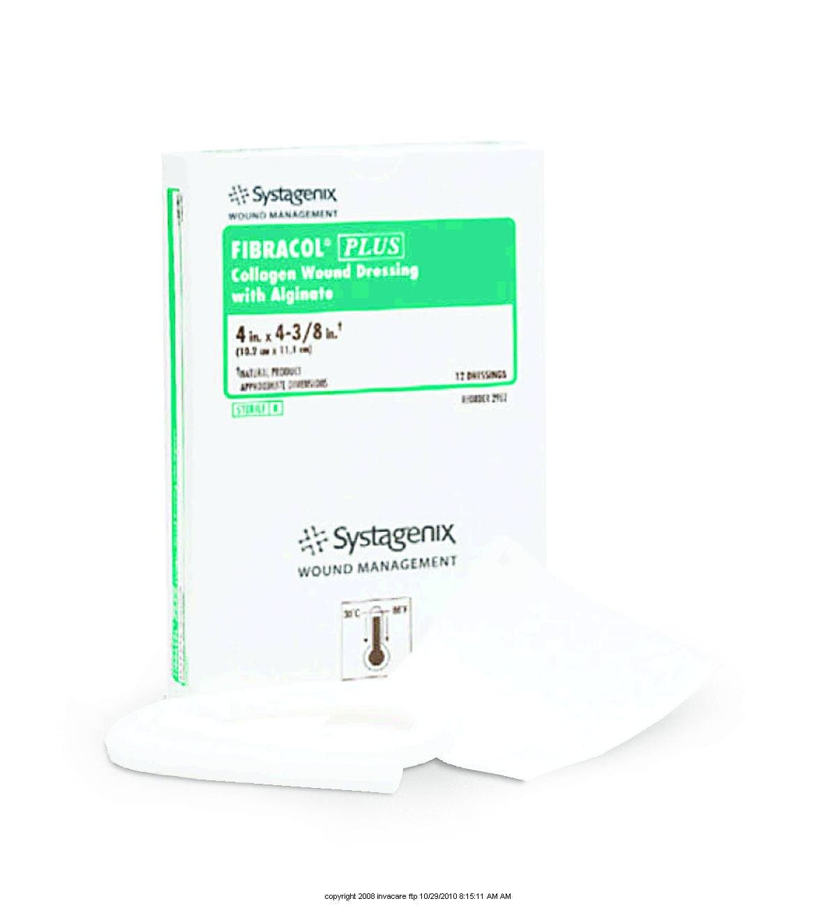 FIBRACOL Plus Collagen Wound Dressing with Alginate-(1 CASE, 72 Each)