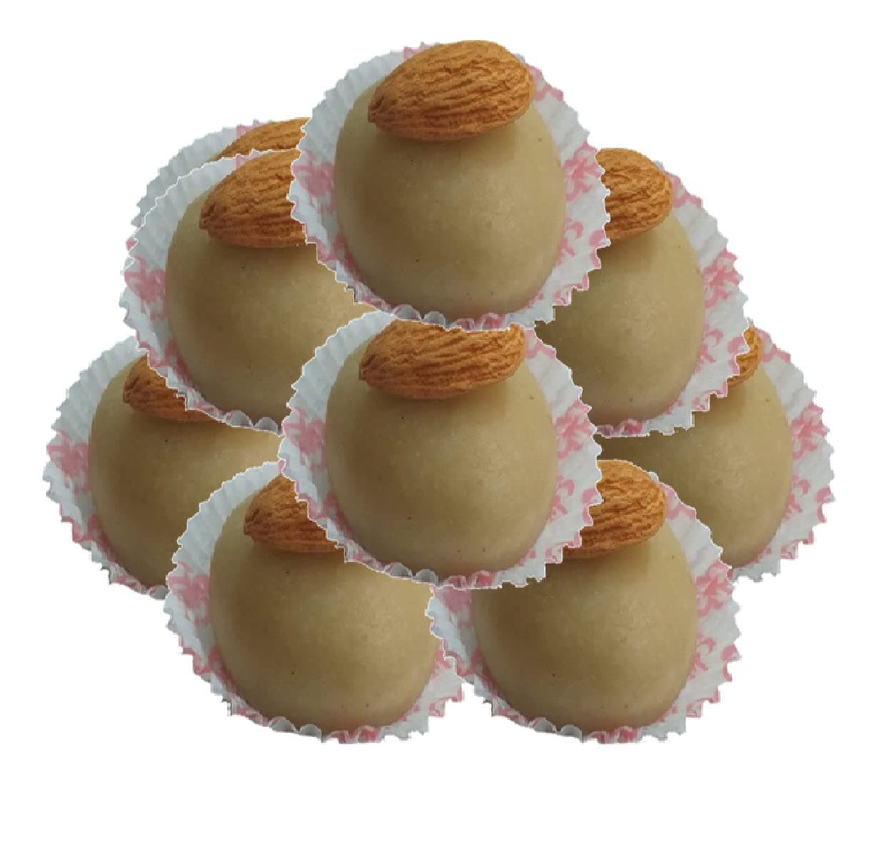 Misstevia Sugar Free Kaju Almond Laddu | Stevia Sweetened | Kids and Diabetes Friendly Guilt Free Sweets | Yummy and Delicious Cashew Badam Laddu | Healthy Indian Sweets 200g