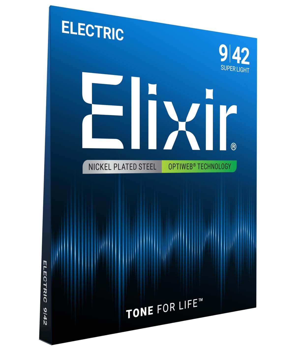 ELIXIR(エリクサー) Elixir Electric Guitar Strings OPTIWEB Super Light .009-.042 #19002 [Domestic Regular Product]