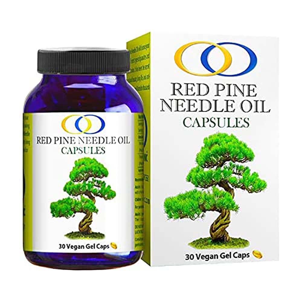 Optimally Organic Red Pine Needle Oil Capsules - Parasite & Candida Cleanse