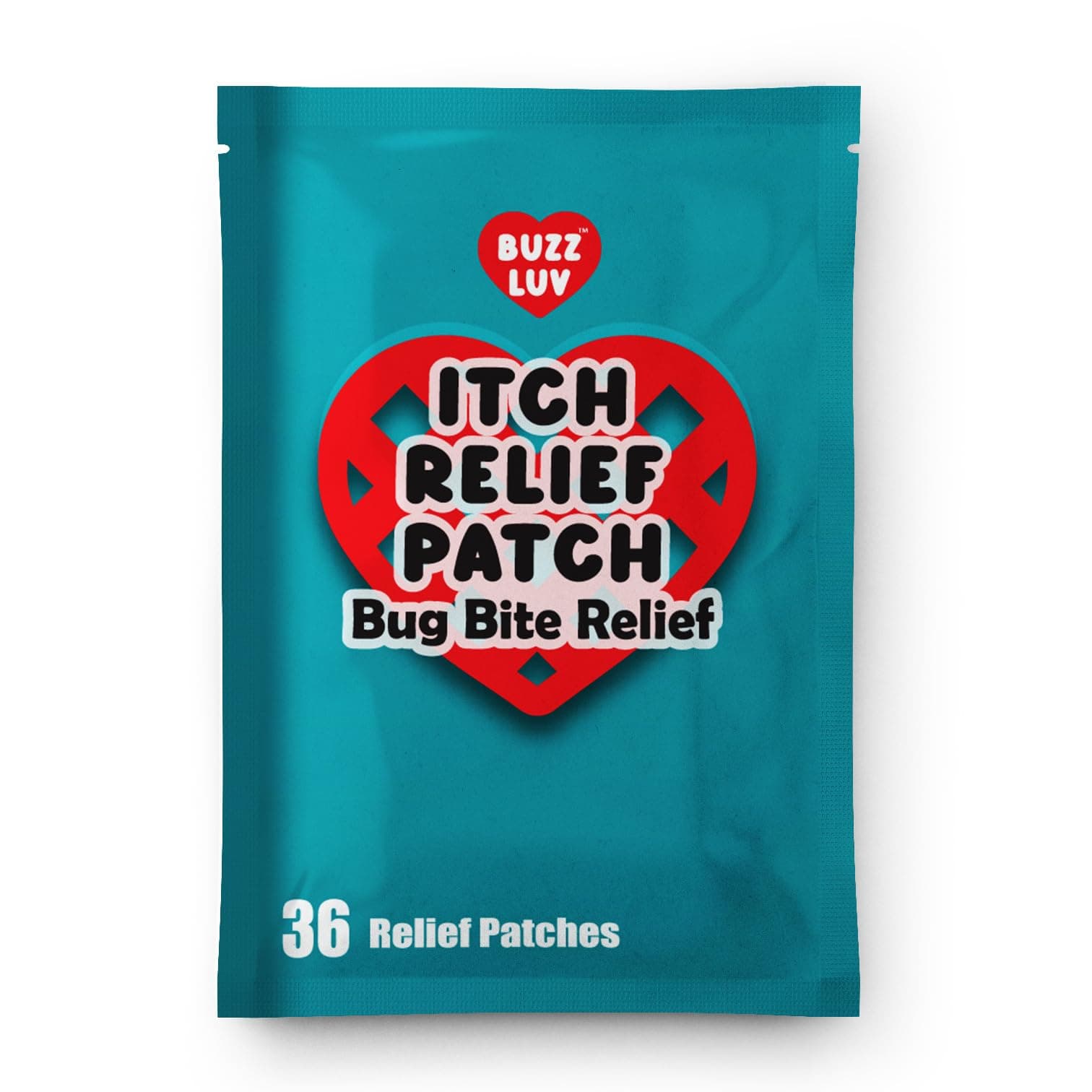 Heart Insect Bite Itch Relief Patch, All Natural After Bite Insect Bite Treatment, Anti Itch Cream Alternative, for Mosquitos, Ticks, No-See-Ums, Midges Bites, Instantly Reduce Swelling