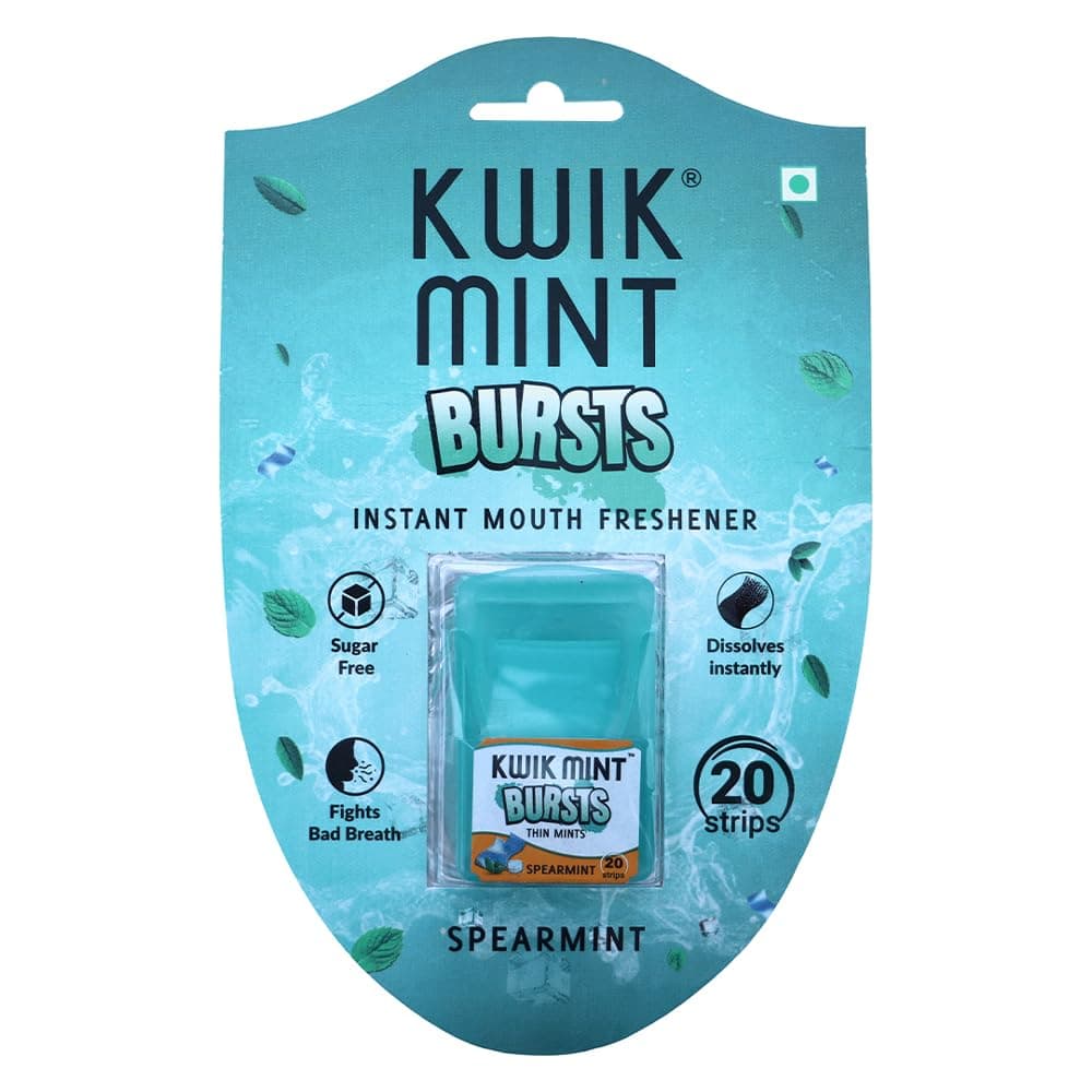 Kwik Mint Instant Spearmint Breath Freshener (Casettes)