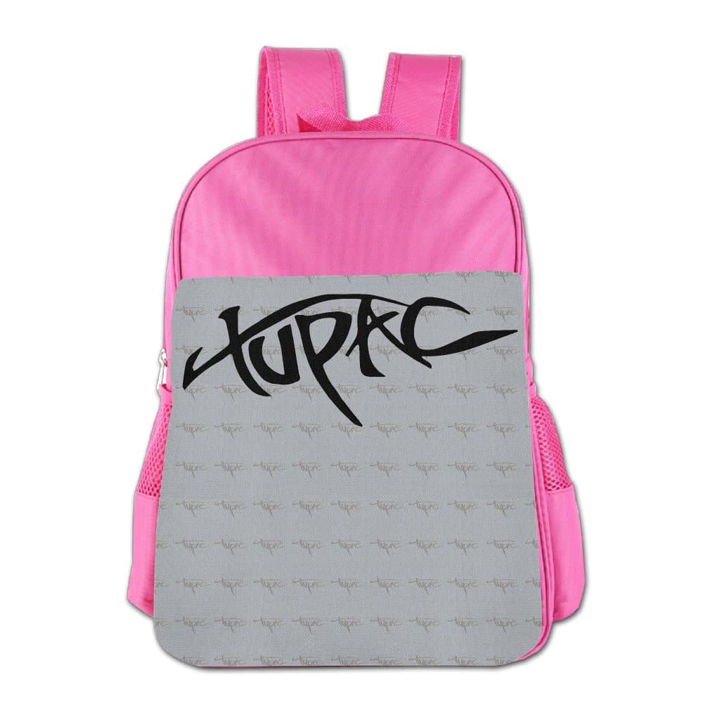 2Pac Tupac Logo Kids School Backpack Bag