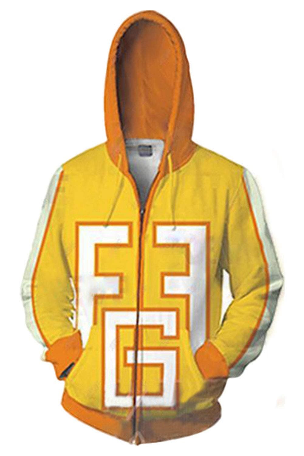 Adult Fat Gum Fatgum Taishiro Toyomitsu Hoodies Sweatshirt Cosplay Costume Zipper Jacket Coat