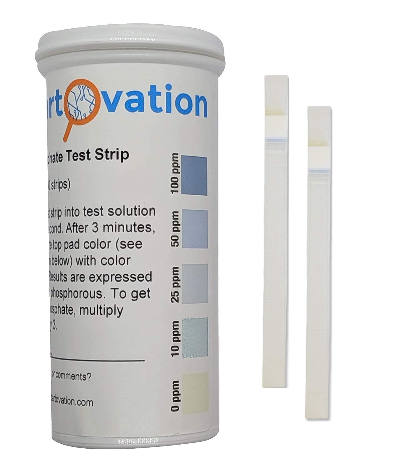 Phosphorous and Phosphate Detection Test Strips
