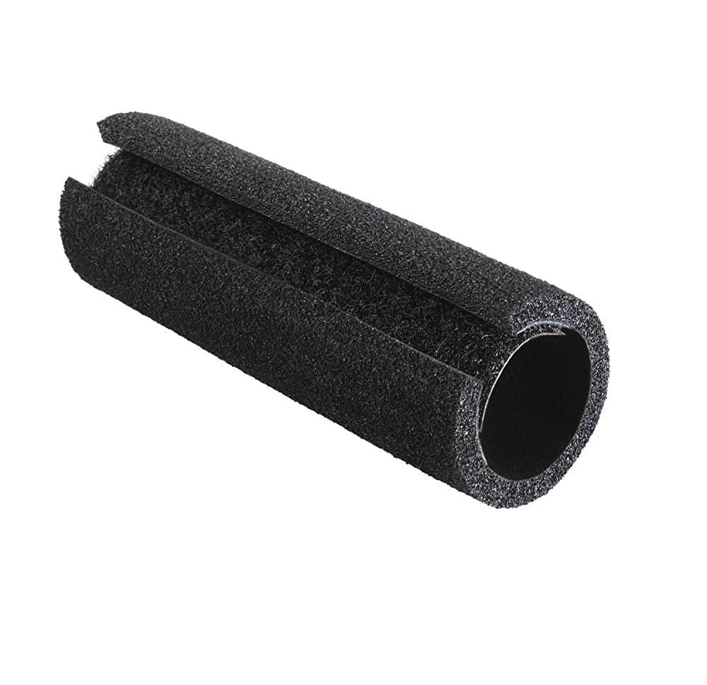Grip-Tek Foam Tubing Grip Wrap, Medium NPVC Foam Insulation Tube Covers 0.75-Inch to 1.062-Inch Diameter, 4.25-Inch Length, Great for Gym Equipment, Lawn Equipment, Walkers, and More, Pack of 2