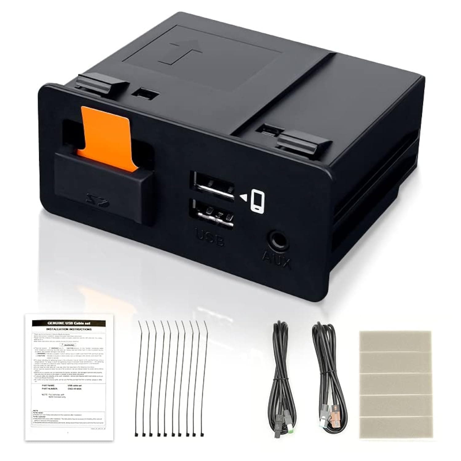 CarPlay Android Auto USB Adapter Interface Port Media Hub Box for Mazda 2 3 6 CX3 CX5 CX9 MX5 Miata 2014-2020 Toyota TK78-66-9U0C 00008FZ34 Retrofit Kit