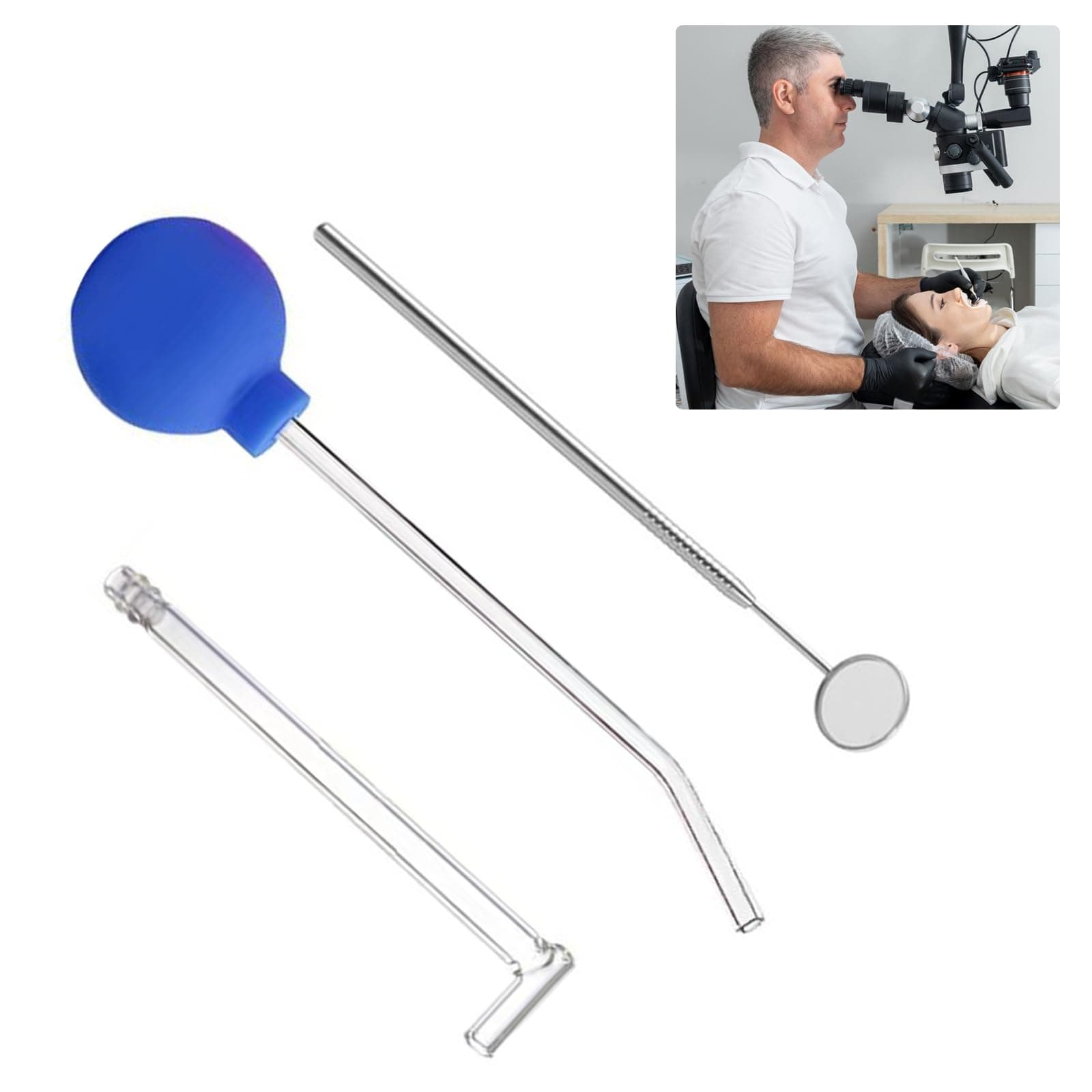 Tonsil Stone Remover Tool Kit Tonsil Stone Remove Tonsil Stone Removal with Cleaning Ball Easy to Clean Portable Perfect for Oral Hygiene Halitosis Treatment Tonsilitis