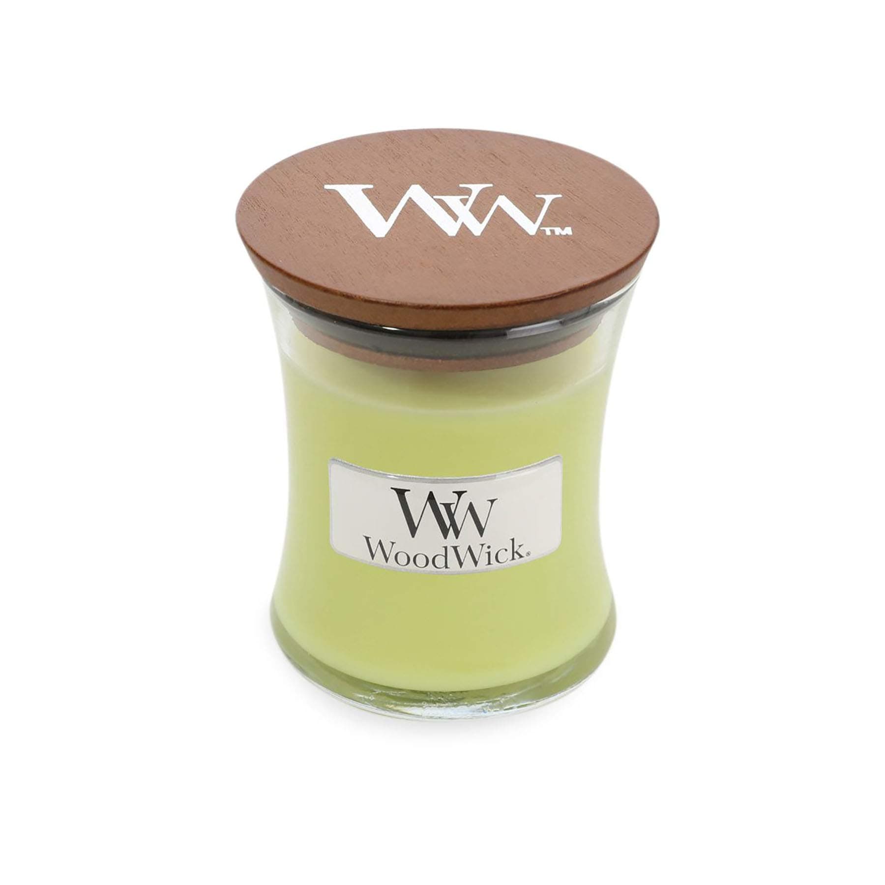 Woodwick Mini Candle-Lemongrass, Yellow