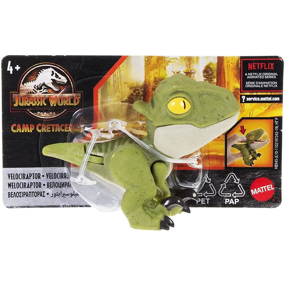 Camp Cretaceous Snap Squad Velociraptor
