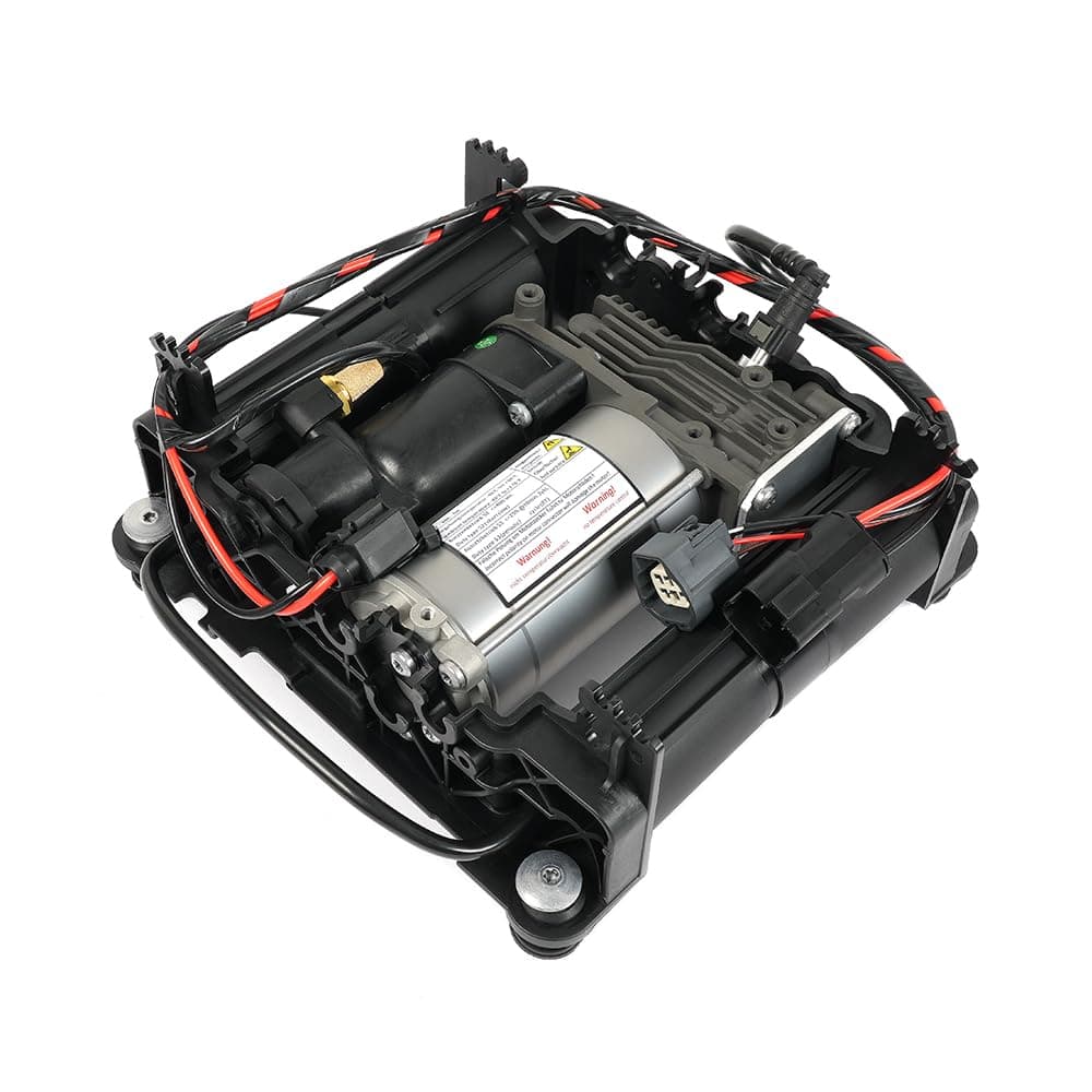 muge racingAir Suspension Compressor Pump with Bracket Compatible with Rang Rover Replacement for LR041777 L322 949-920 RQG500100 P-2646