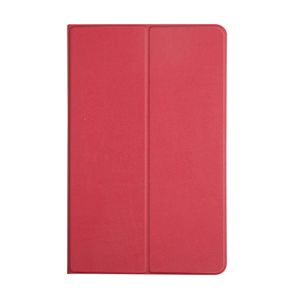 Cywulin Smart Case for Xiaomi Mi Pad 4 Plus 10.1 inch Tablet, Ultra Slim Lightweight Leather Shell Folding Stand Folio Protective Cover Magnetic Protector Auto Sleep Wake for MiPad 4 Plus (Red)