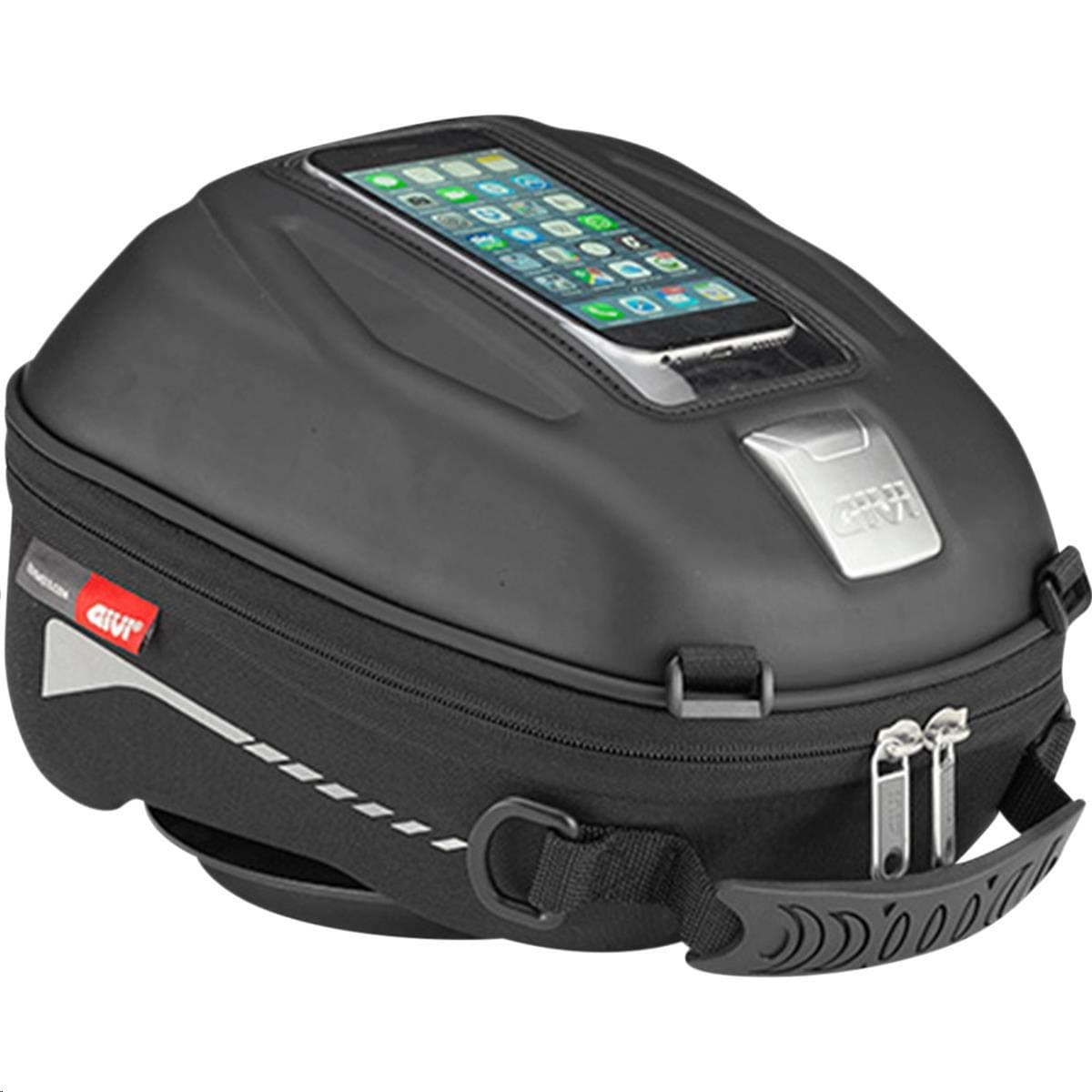 GIVI ST602B Tanklock 4 Liter Quick Release Tank Bag, Black