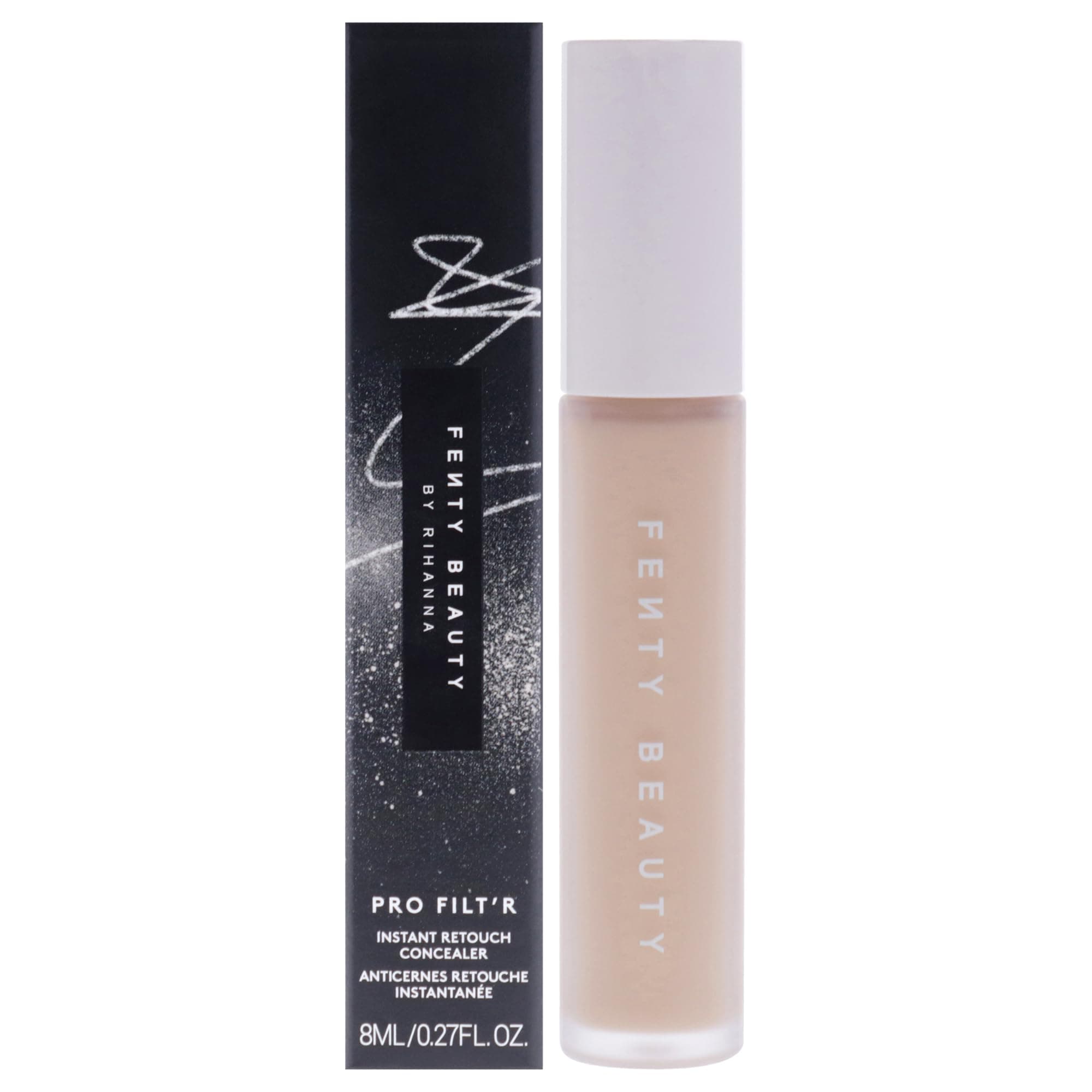 Pro Filtr Instant Retouch Concealer - 145 Light With Warm Olive Undertone by Fenty Beauty for Women - 0.27 oz Concealer