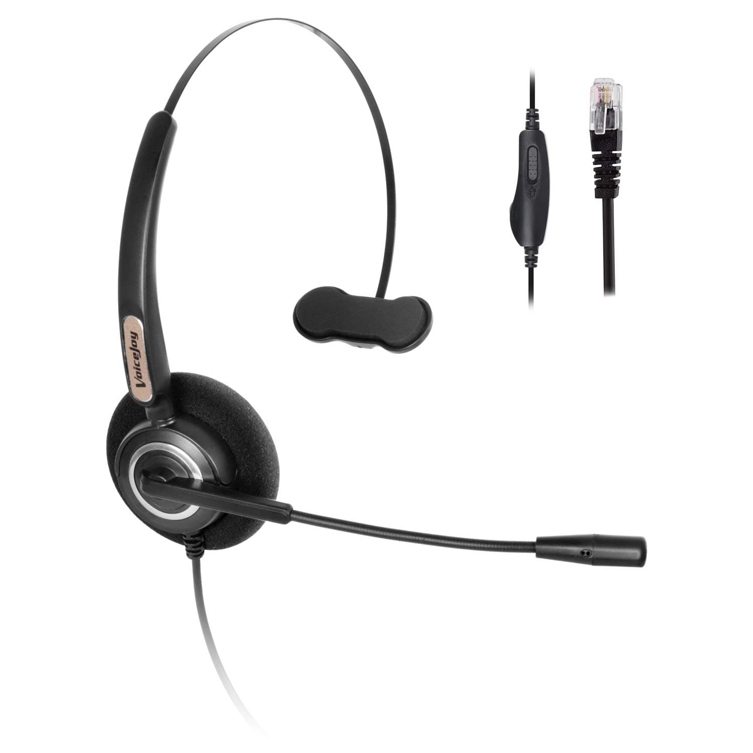 Volume and Mute Switch Headset with Noise Canceling Microphone ONLY for Cisco IP Phones: Such as 6941 7942 7971 8841,8845, 8851, 8861,8945, 8961, 9951, 9971 etc