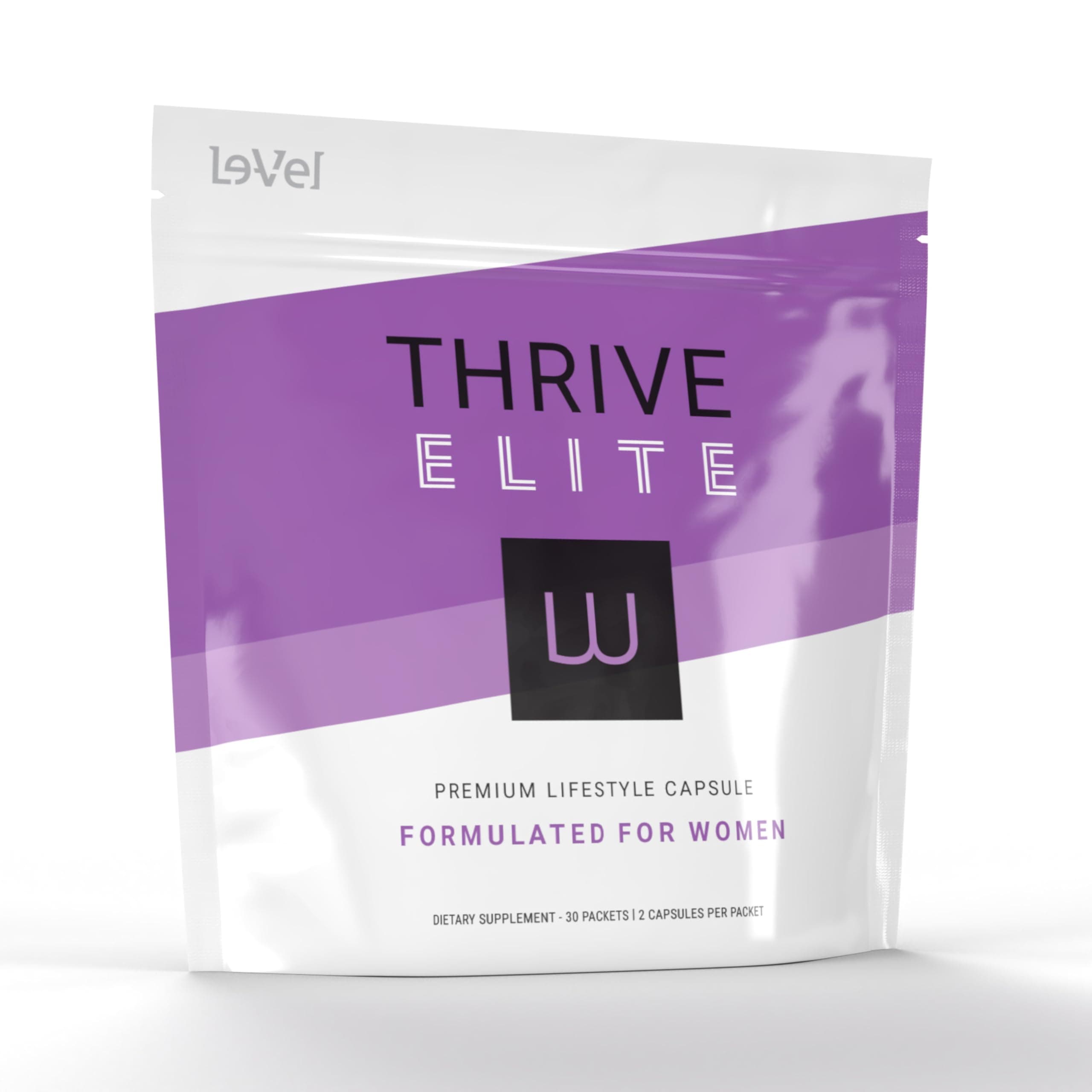 Le-VelThrive Elite Premium Lifestyle Capsule for Women | Womens Multivitamin Supplement & Immune Support | Gluten Free Daily Vitamins for Woman | 60 Capsules