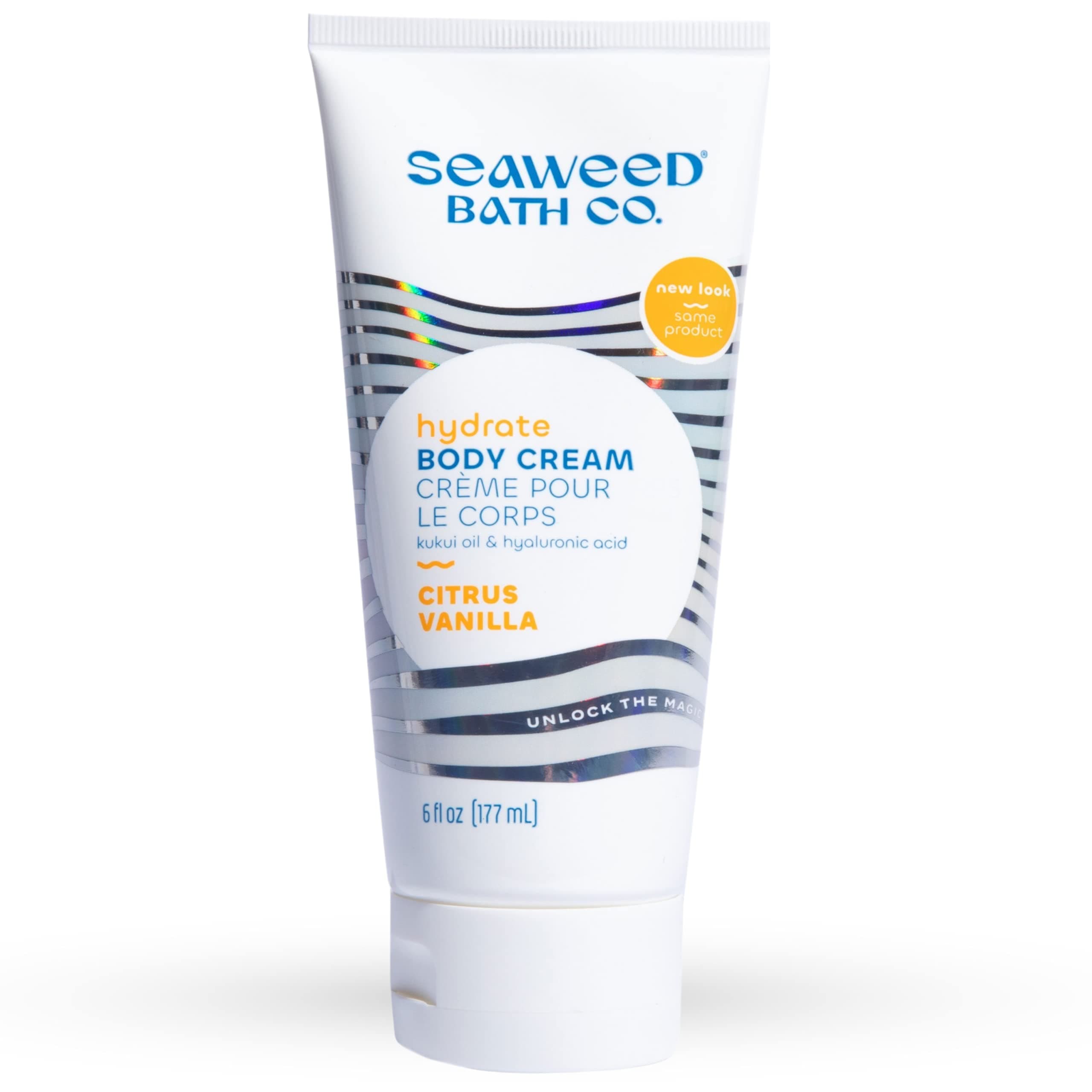 Seaweed Bath Body Cream, Citrus Vanilla