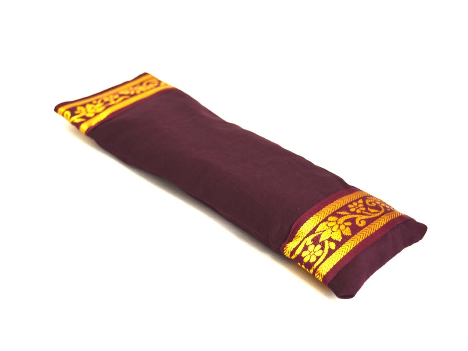 Yoga United 100% Cotton Lavender and Linseed Eye Pillow for Yoga, Relaxation, Meditation, Travel and Gift or Tired Eyes, and Headaches