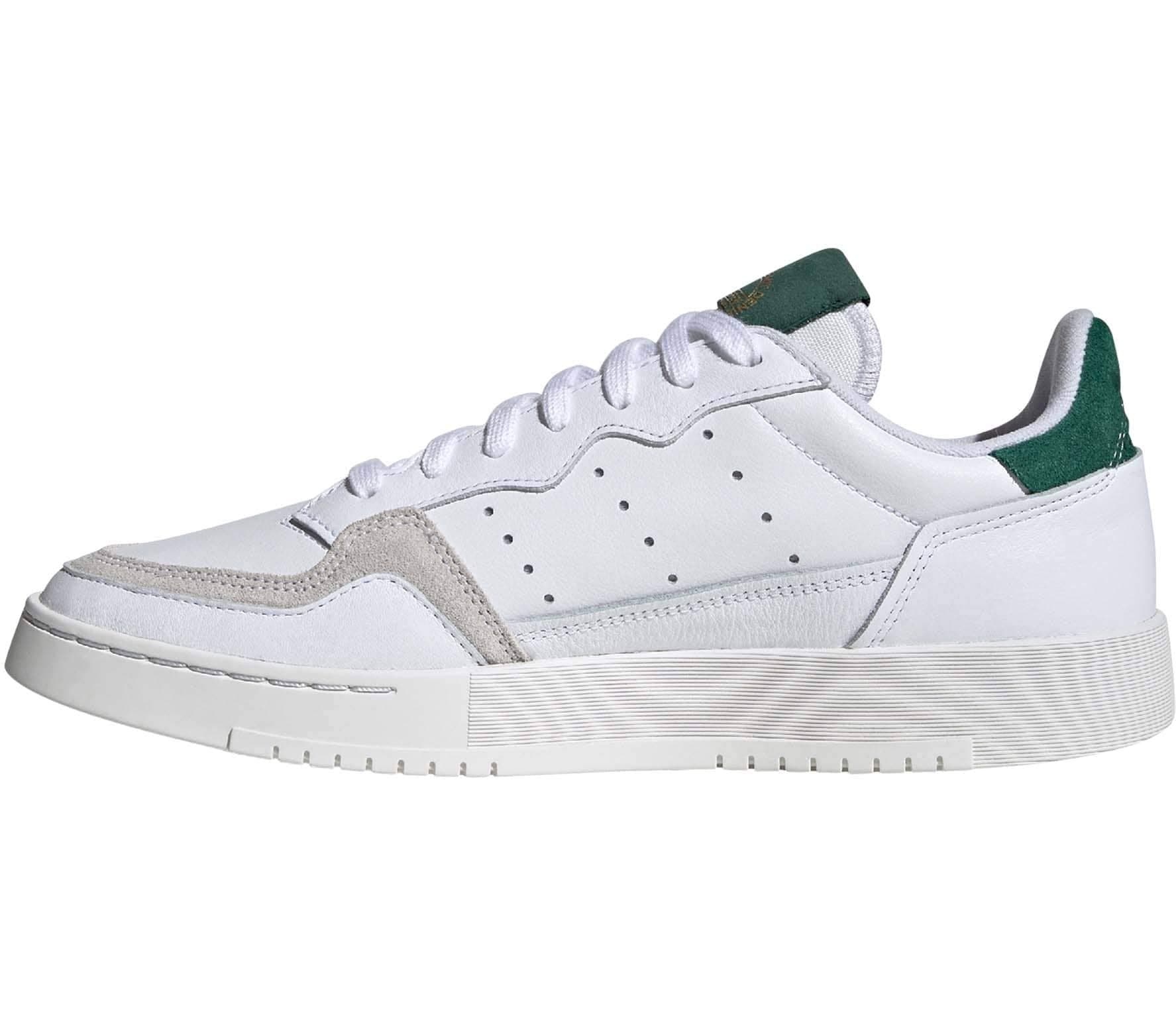 adidas Originals Supercourt, Footwear White-Footwear White-Collegiate Green