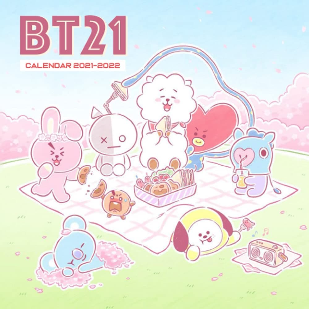 BT21 16 Months Calendar 2021 - 2022: BTS Bangtan Boys, Square Wall Calendar from September 2021 to December 2022, Special Gifts ForKPOP lovers