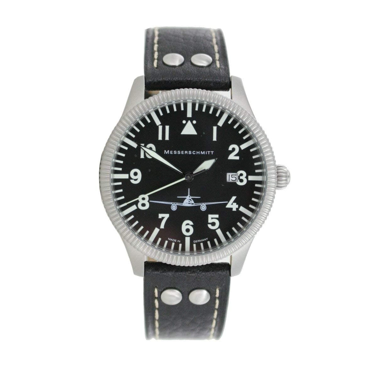 MesserschmittAristo ME 262-41S Men's Pilot Watch, Strap.