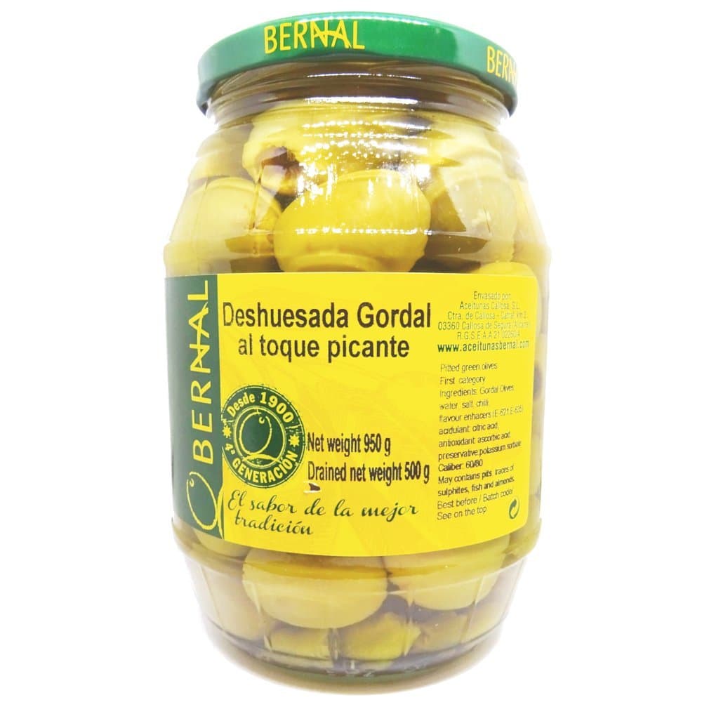 Spicy Queen (gordal) Olives 500g