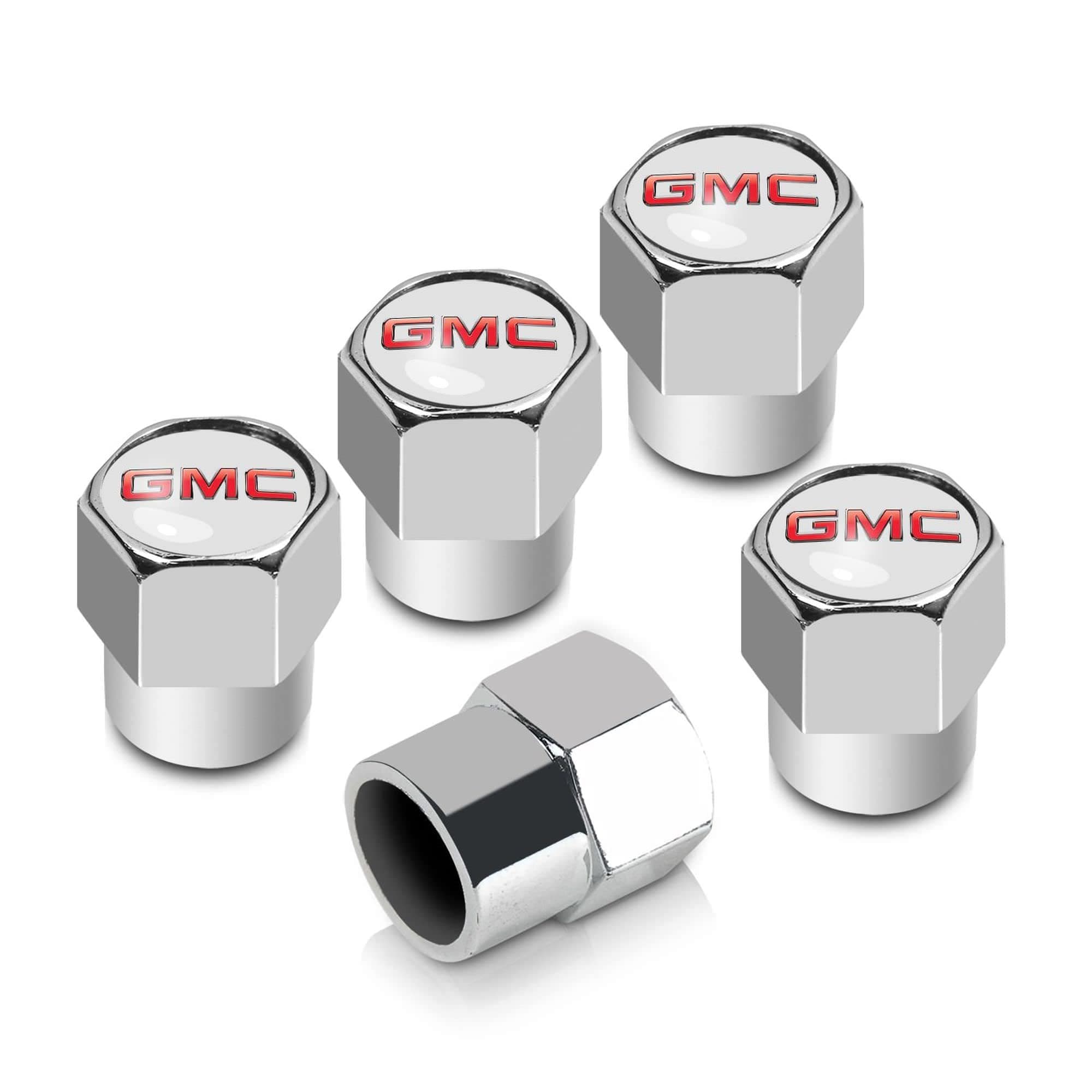GMC Logo Chrome Valve Cap Covers