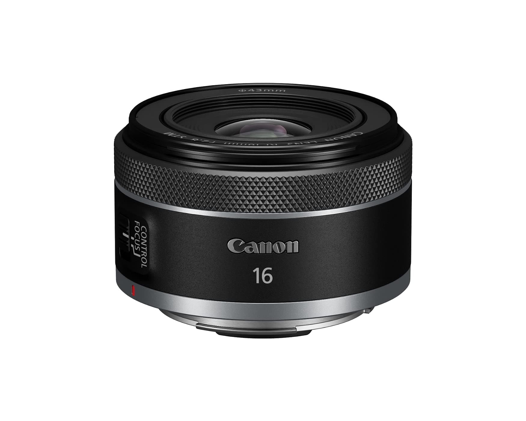 RF16mm F2.8 STM Lens, Ultra Wide-Angle, Fixed Focal Length Prime Lens, Compatible with EOS R Series Mirrorless Cameras, Black