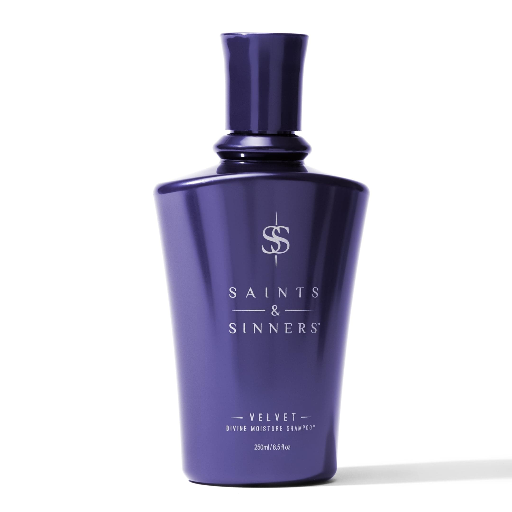 Saints & Sinners Velvet Divine Moisture Shampoo for Dry Damaged Colored Treated Hair - Repair Replenish Renew Add Shine