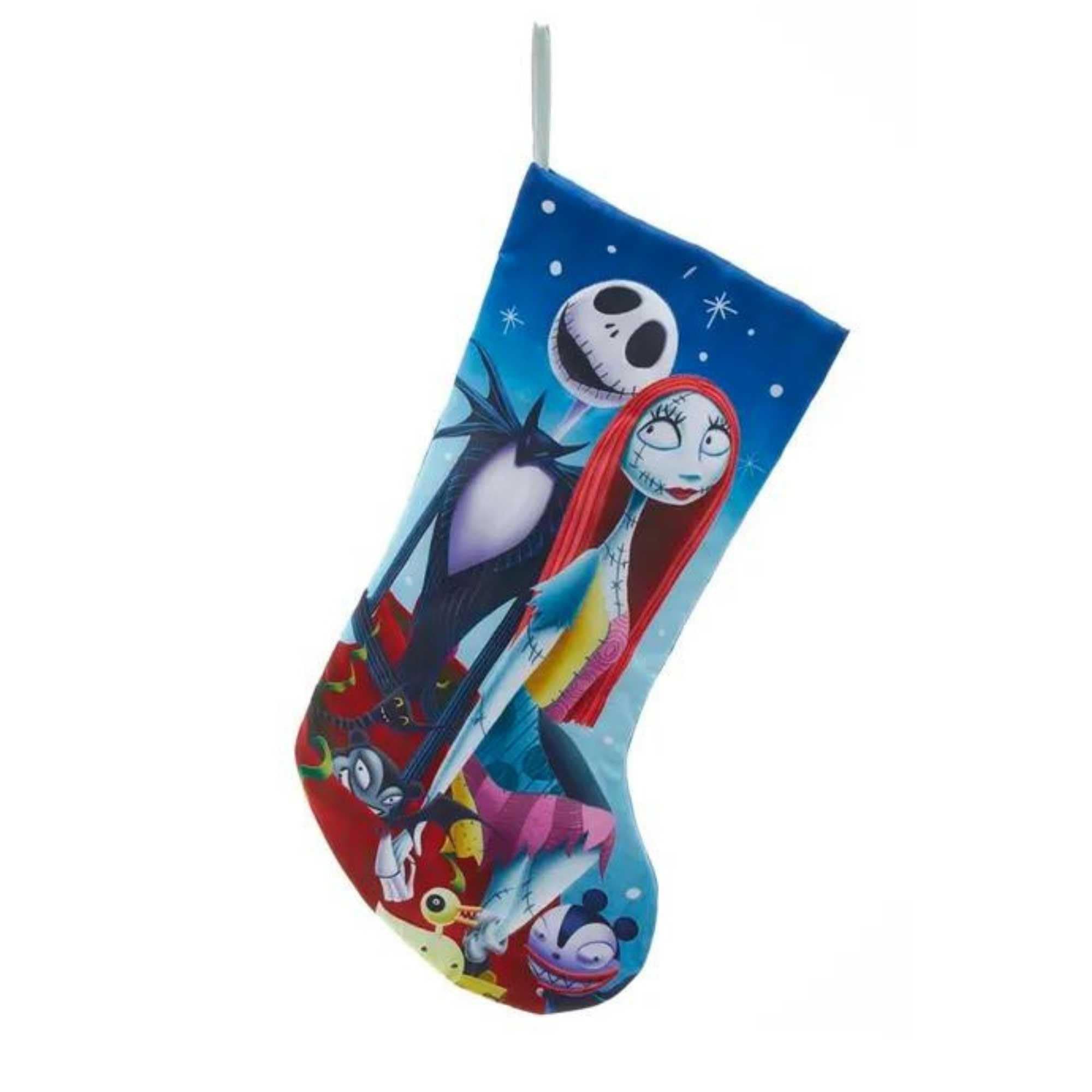 Disney The Nightmare Before Christmas Jack And Sally Stocking