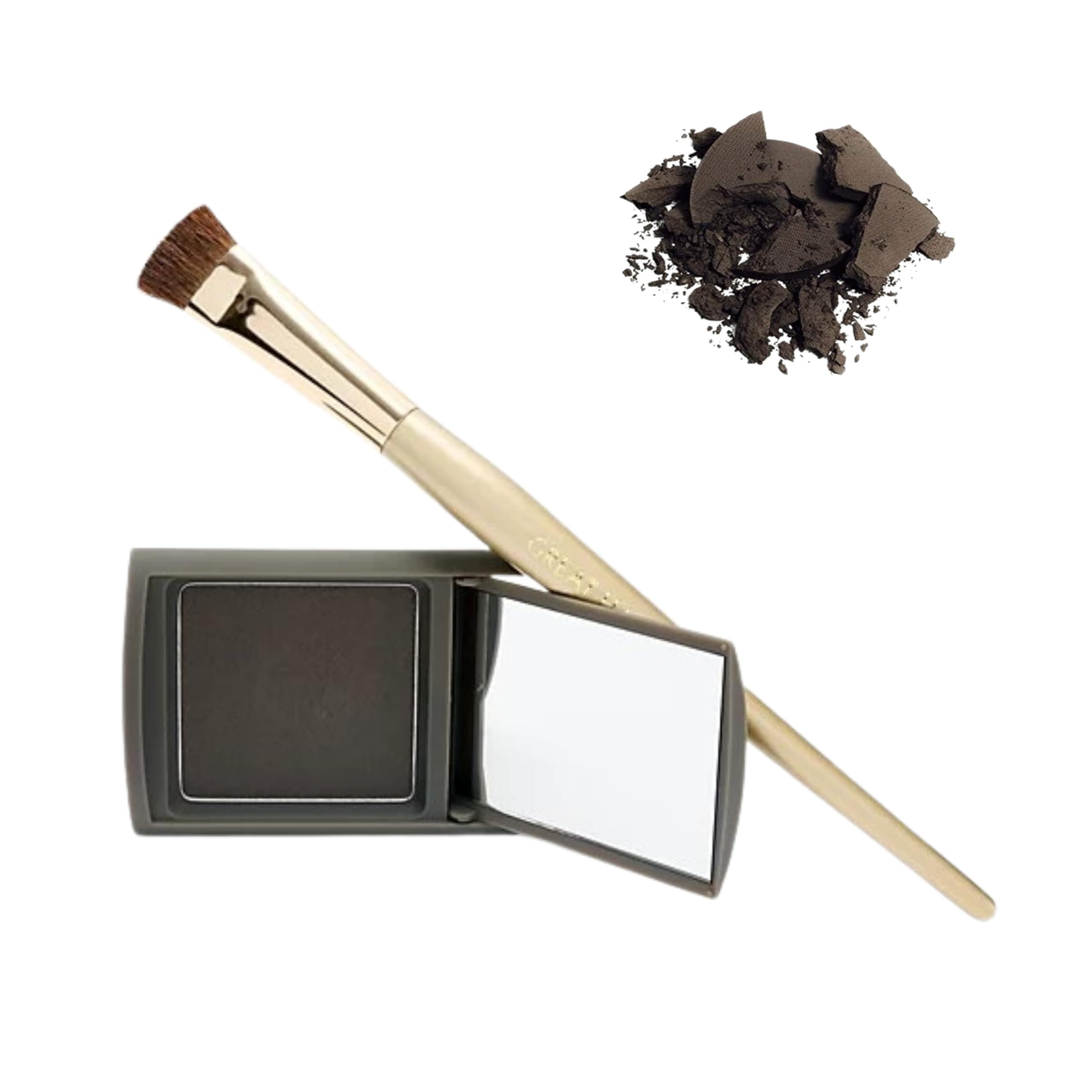 Joan Rivers Great Hair Day Root Touch Up Powder – Fill-in Powder for Thicker, Fuller Looking Hair (Brunette)